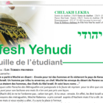 Nefesh Yehudi: Chela’h Lekha
