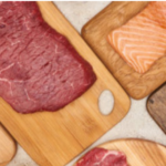 Mélange de poisson et de viande