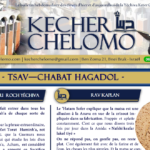 Kecher Chelom – Tsav – Chabat Hagadol