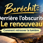 Beréchit: Derrière l’obscurité : Le renouveau | Comment retrouver la lumière